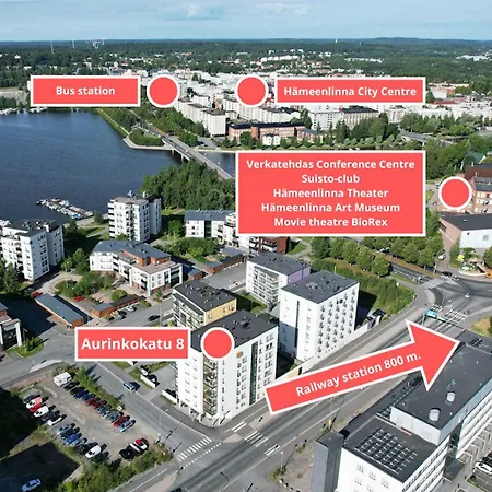 Tilava Jaervinaekoealalla شقة Hämeenlinna
